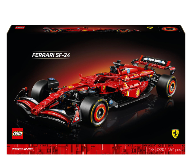 LEGO Technic 42207 Bolid F1 Ferrari SF-24 - 1308197 - zdjęcie